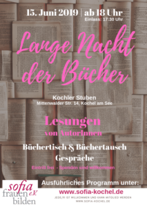 Lange Nacht der Bücher 2019